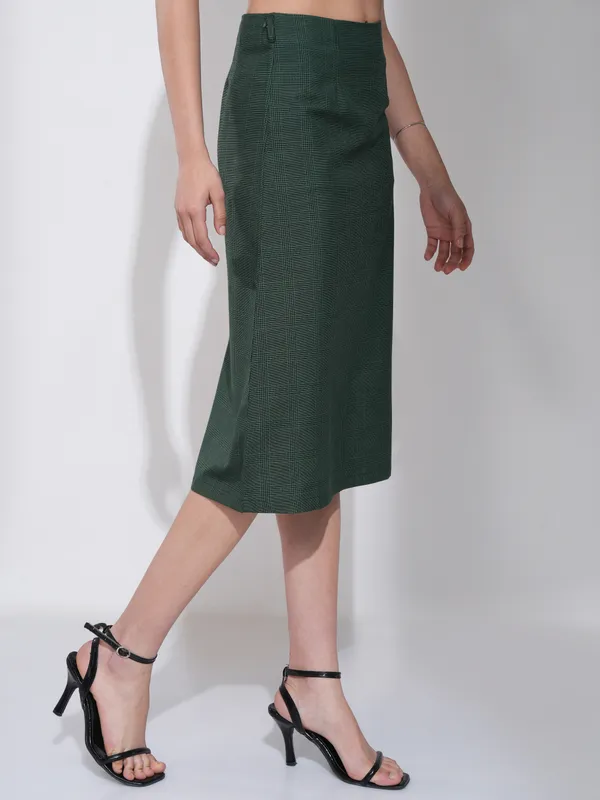 A-Line Midi Skirt
