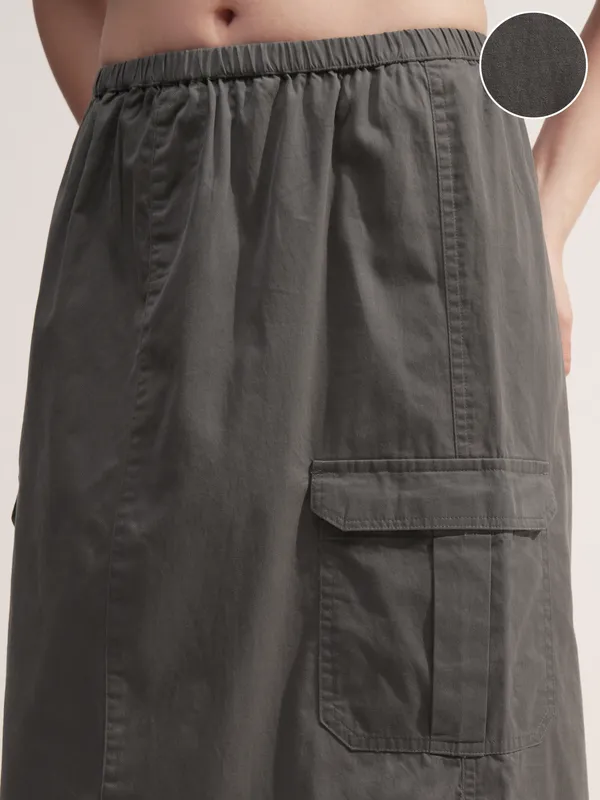 Straight Midi Skirt