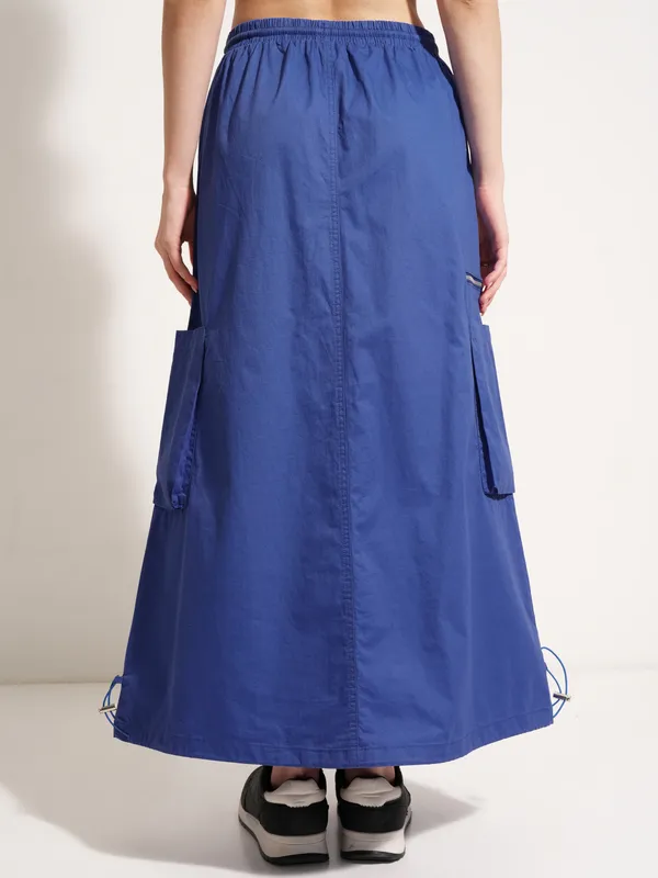 Tokyo Talkies Women Blue Mini Skirt