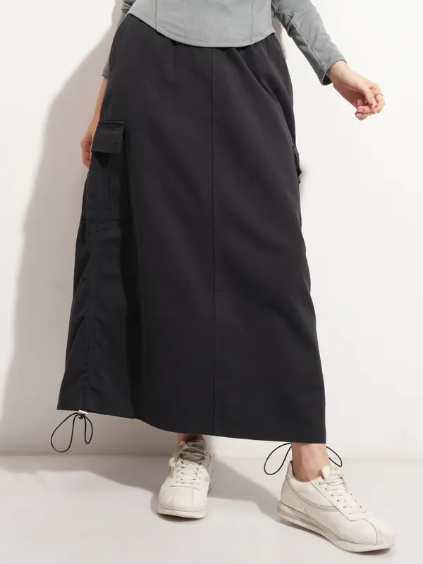 Tokyo Talkies Women Black Mini Skirt