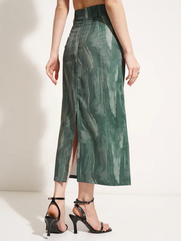 Straight Midi Skirt