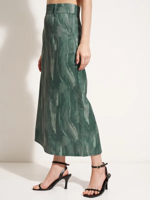 Straight Midi Skirt