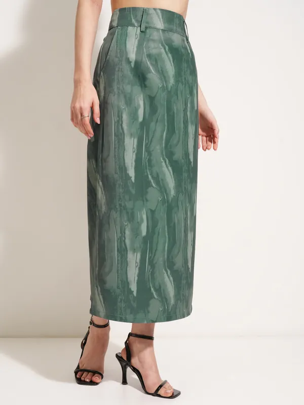 Straight Midi Skirt