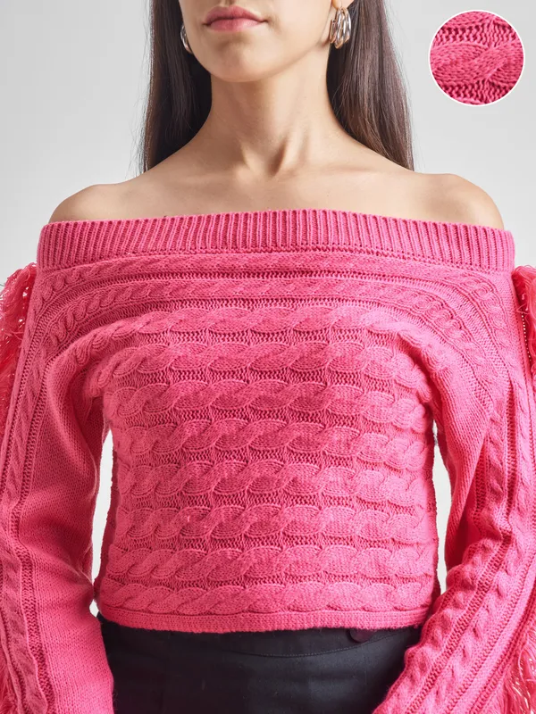 Women Solid Sweater