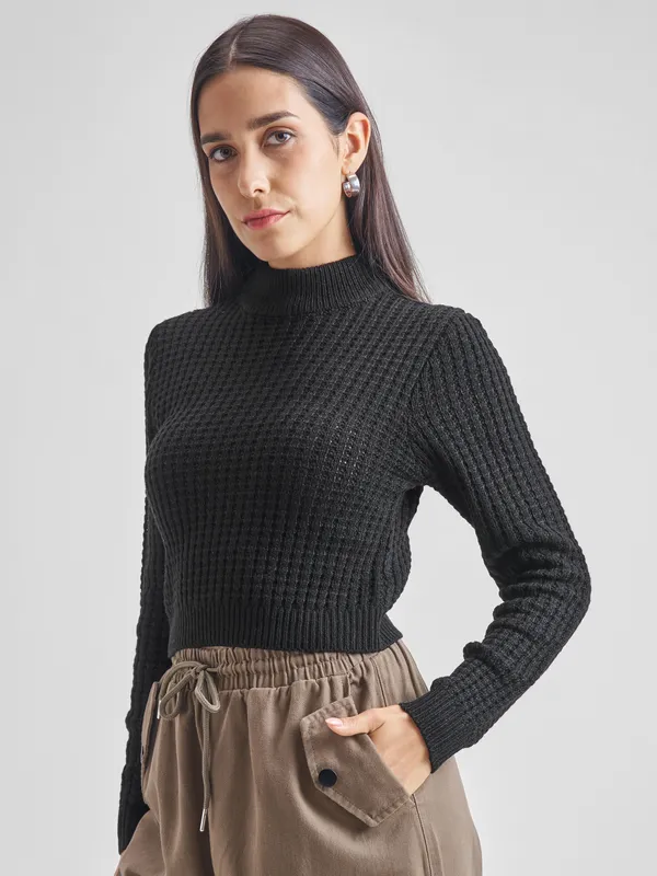 Women Solid Sweater