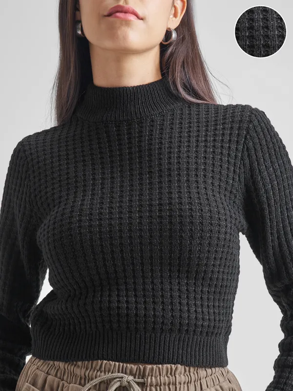 Women Solid Sweater