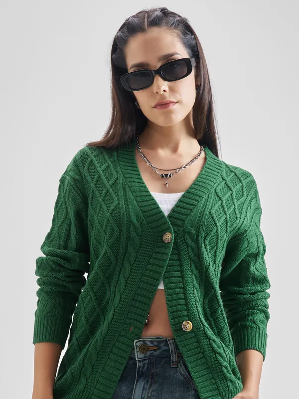 Women Solid Sweater