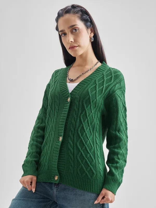 Women Solid Sweater