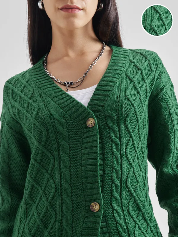 Women Solid Sweater