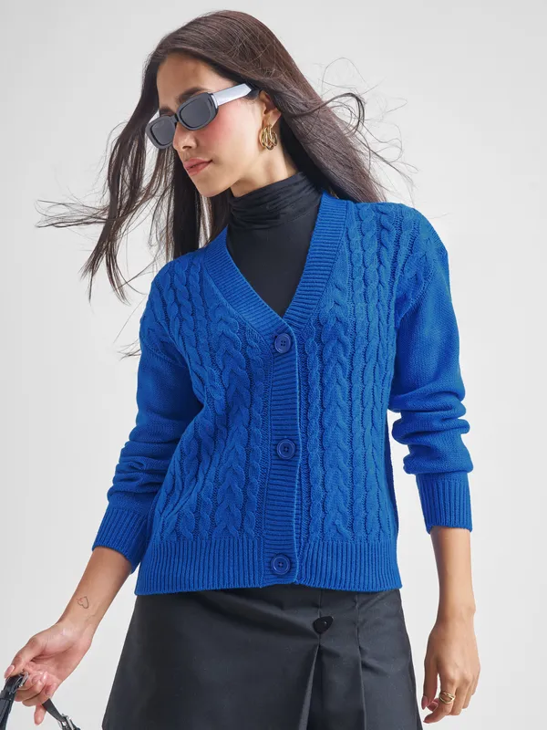 Women Solid Sweater