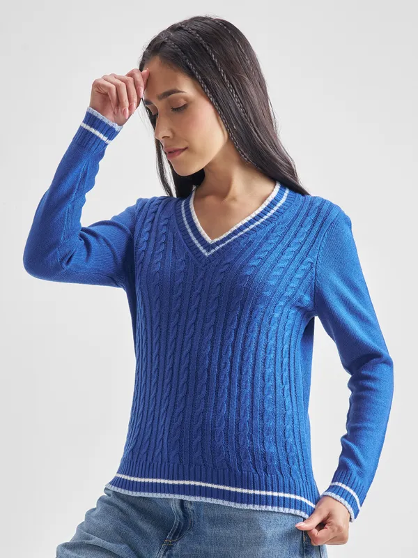 Women Solid Sweater