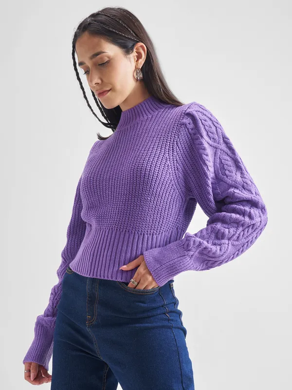 Women Solid Sweater
