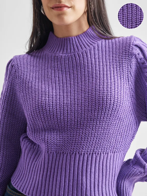 Women Solid Sweater