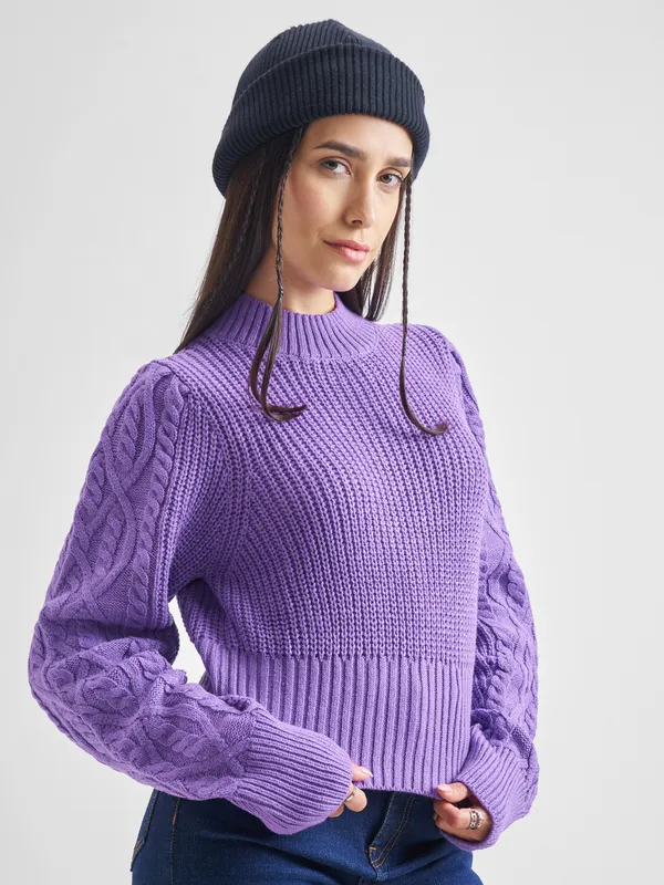 Women Solid Sweater