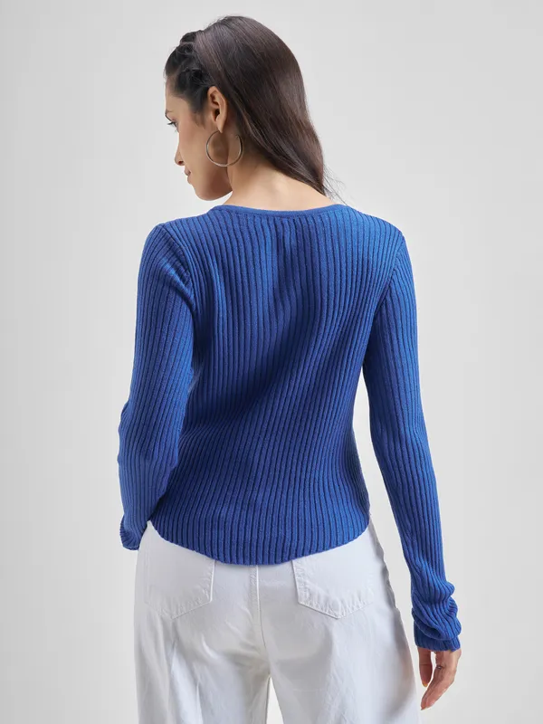 Women Solid Sweater