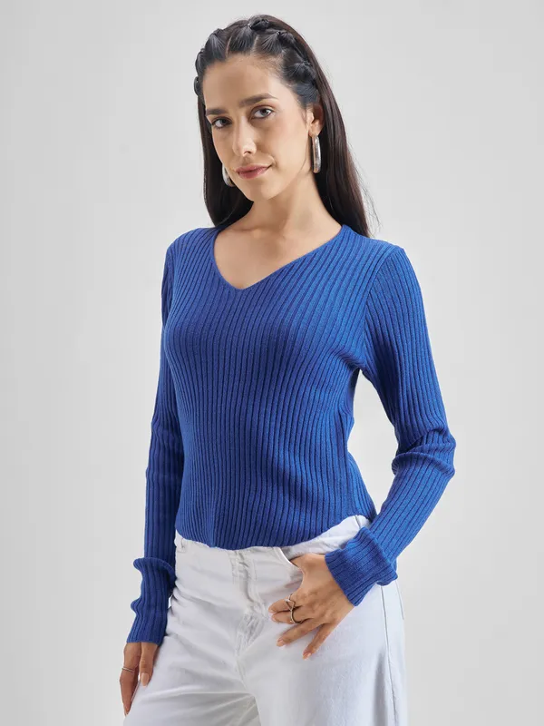 Women Solid Sweater