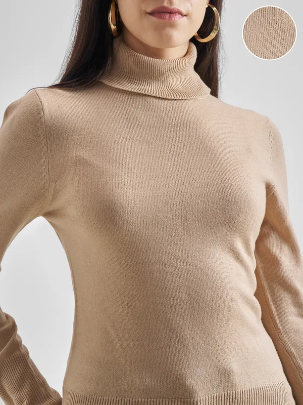 Women Solid Sweater