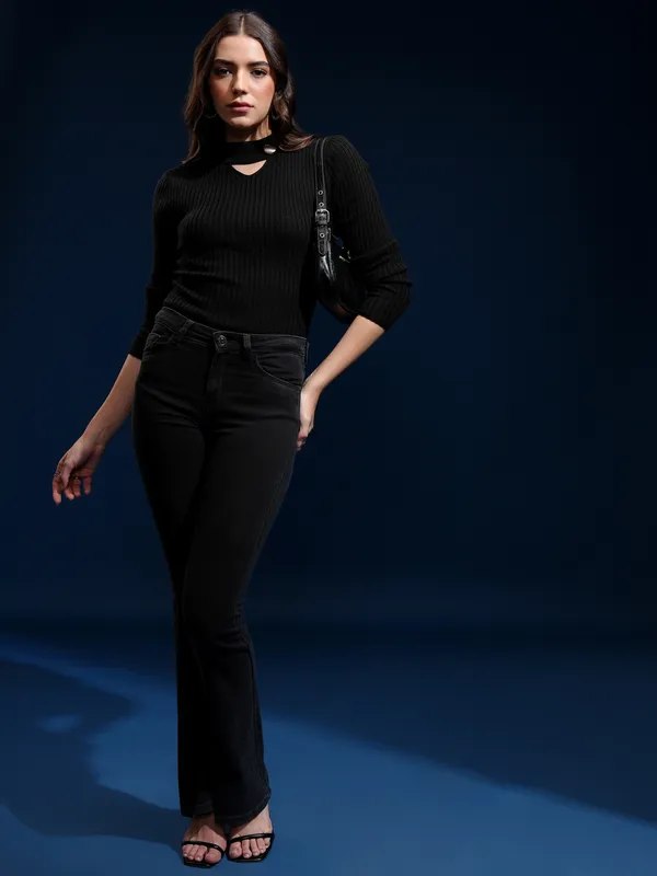 Women Ribbed Sweater