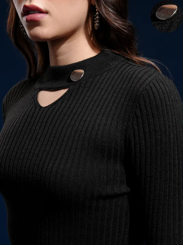 Women Ribbed Sweater