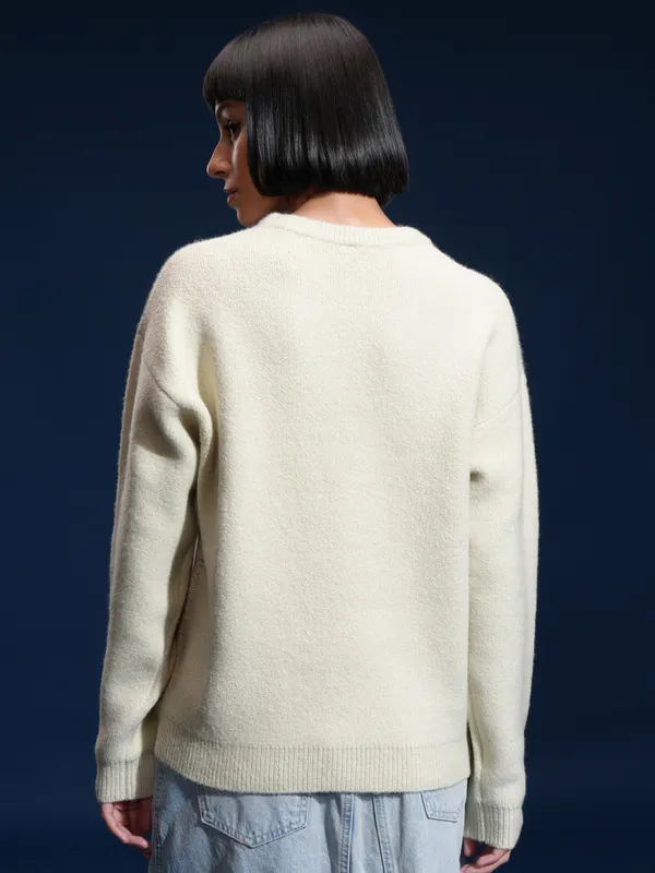 Women Printed Sweater