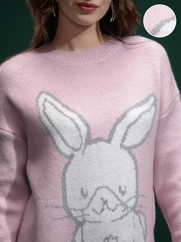 Women Printed Sweater