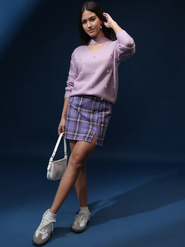 Women Ribbed Sweater