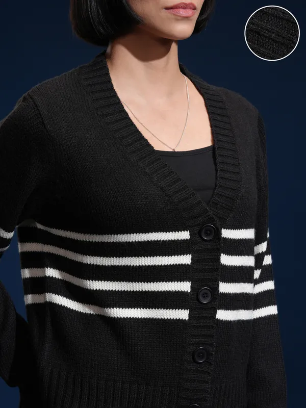 Women Striped Sweater
