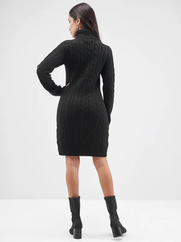 Women Self Design Sweater