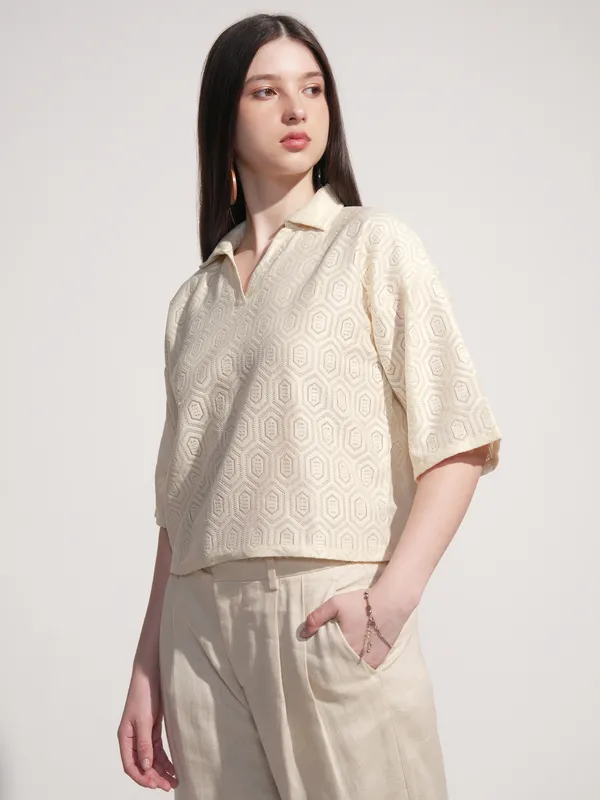 Self Design Regular Top