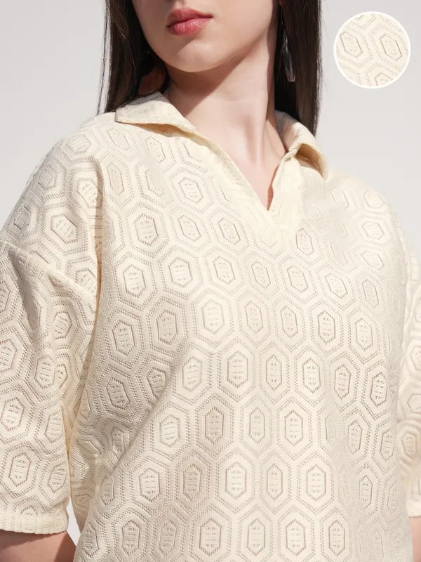 Self Design Regular Top
