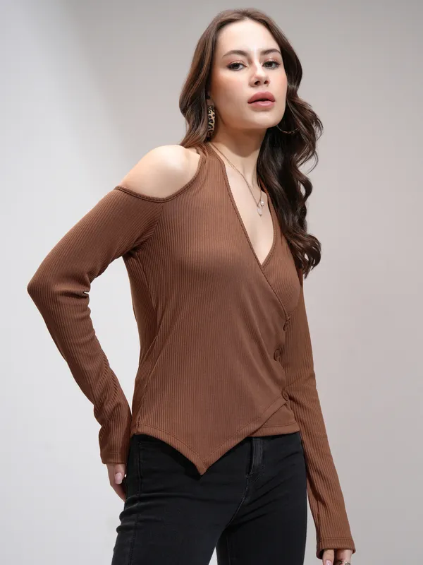 Solid Fitted Top