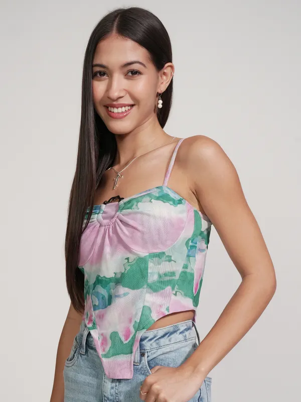 Tokyo Talkies Women Multi Printed Regular Top