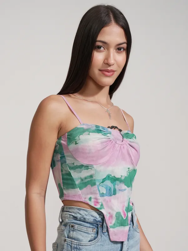 Tokyo Talkies Women Multi Printed Regular Top