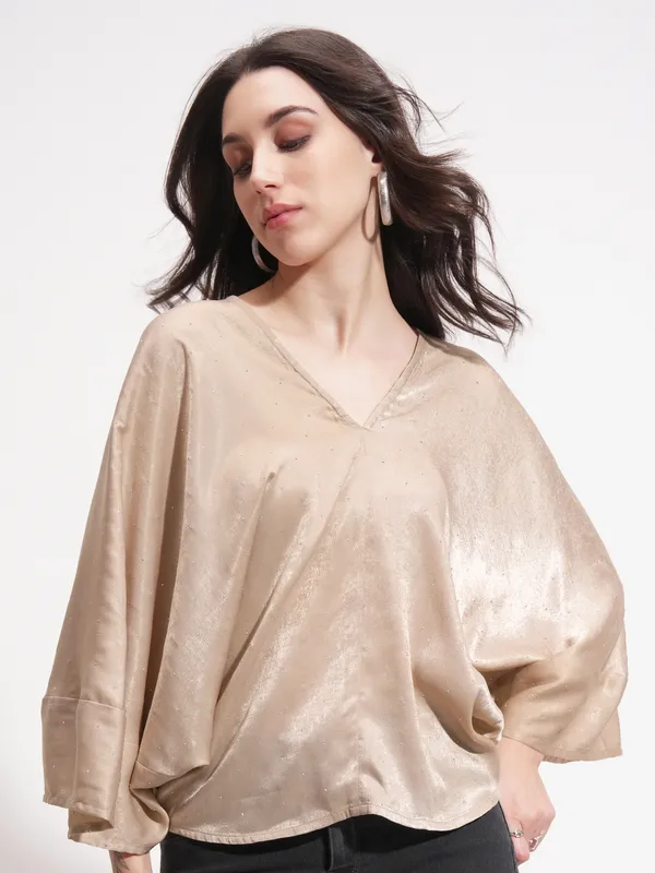 Embellished A-Line Top