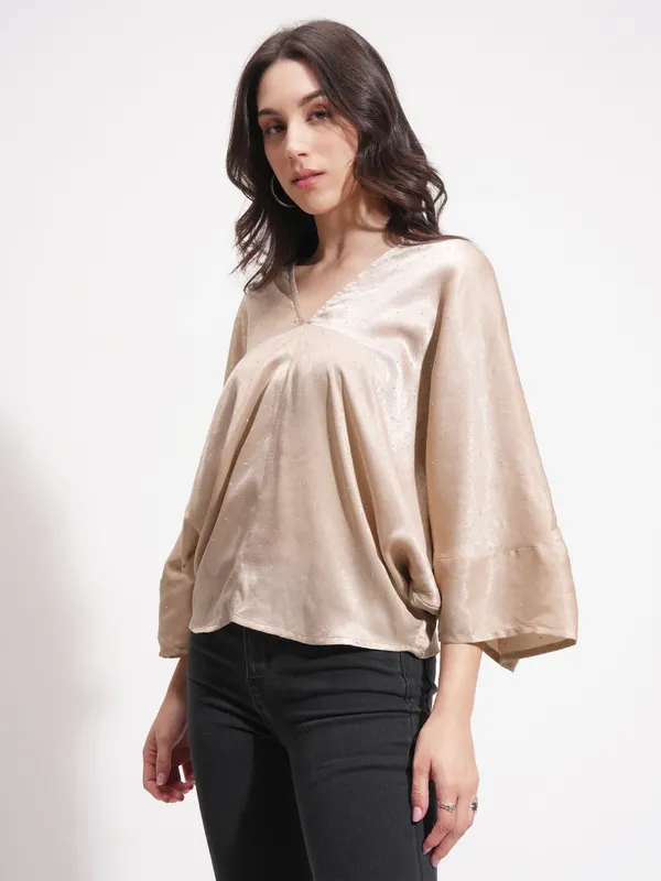 Embellished A-Line Top