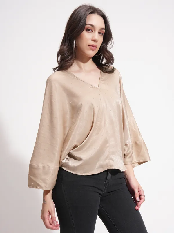 Embellished A-Line Top