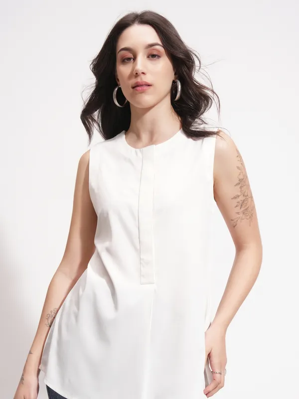 Tシャツ・カットソー teket Slip Ups Tee 5FT1815 teket] / ☆ 25SS Slip Ups Tee / White トップス（レディース）