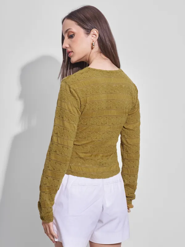 Self Design Regular Top