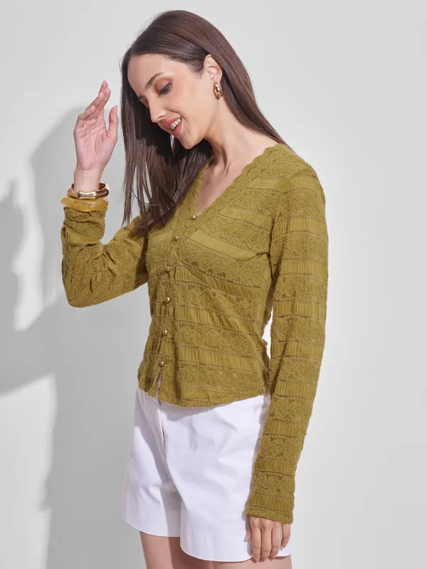 Self Design Regular Top