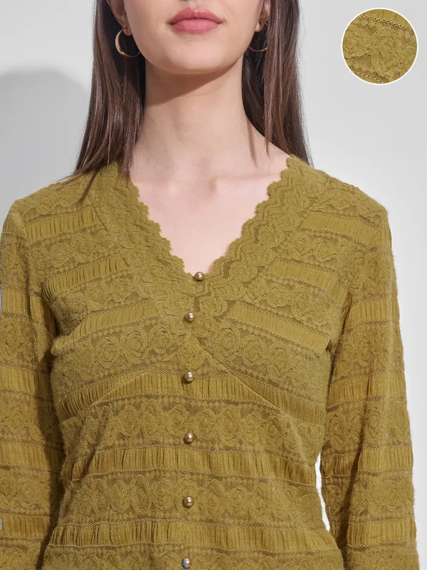 Self Design Regular Top