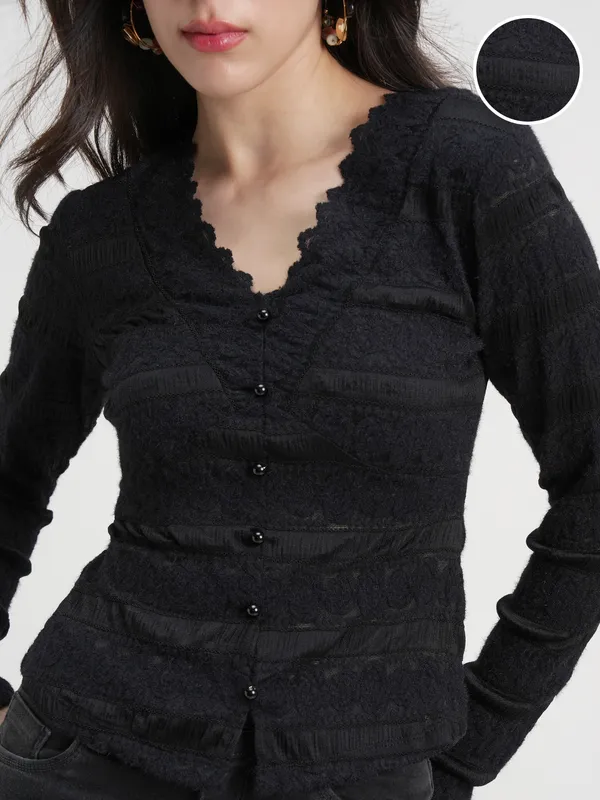 Self Design Regular Top