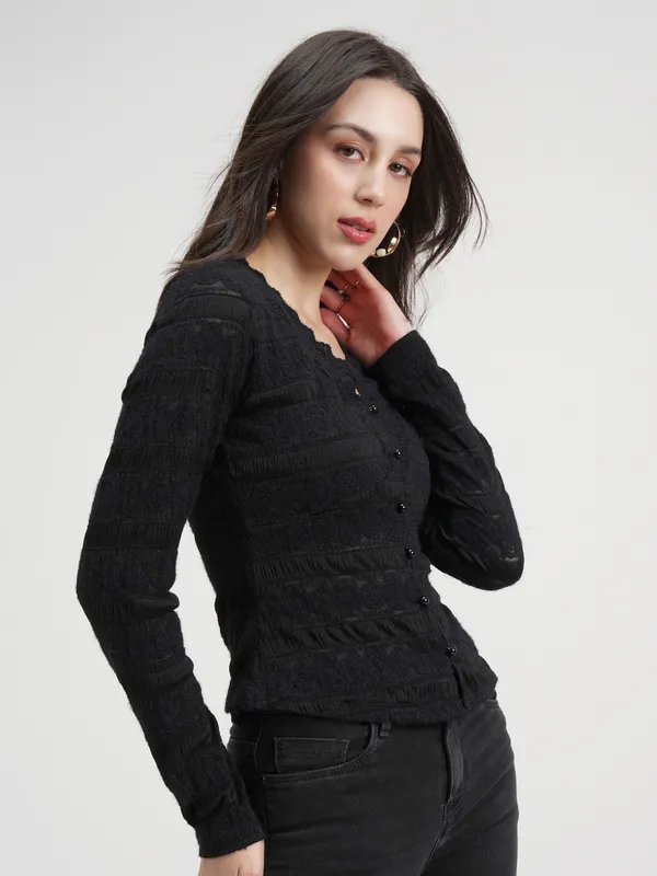 Self Design Regular Top