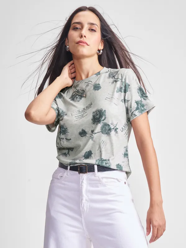 Printed Regular Top