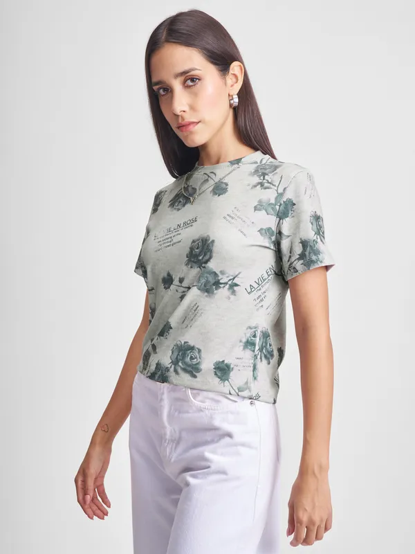Printed Regular Top