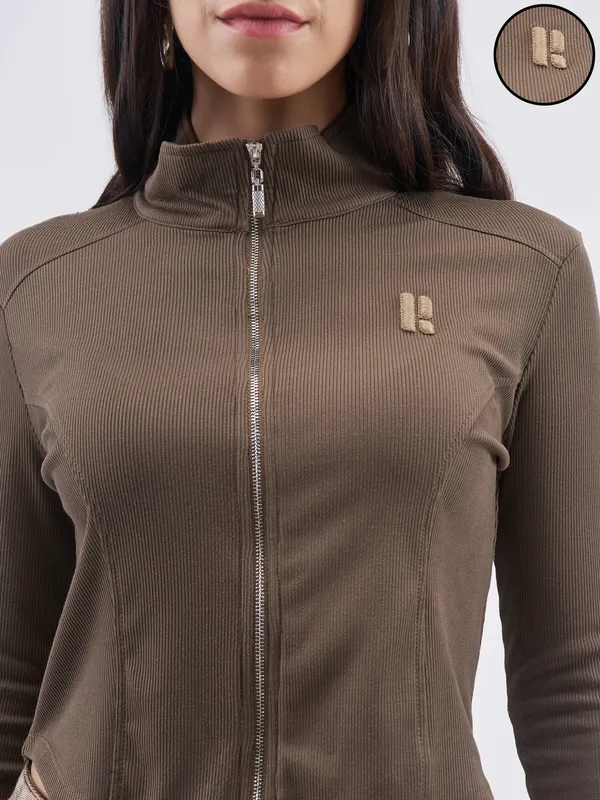 Solid Shirt Style Top