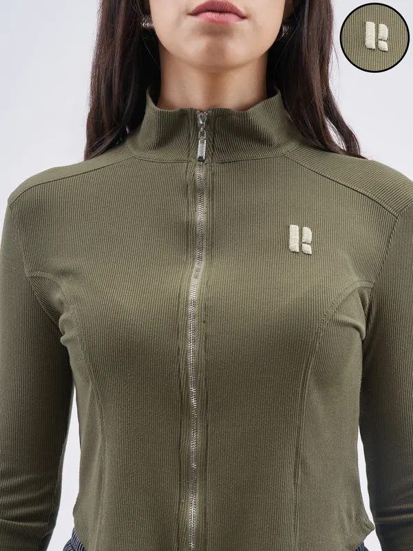 Solid Shirt Style Top