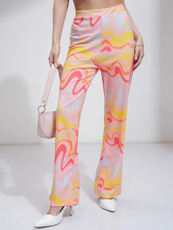 Printed Regular Fit Trousers