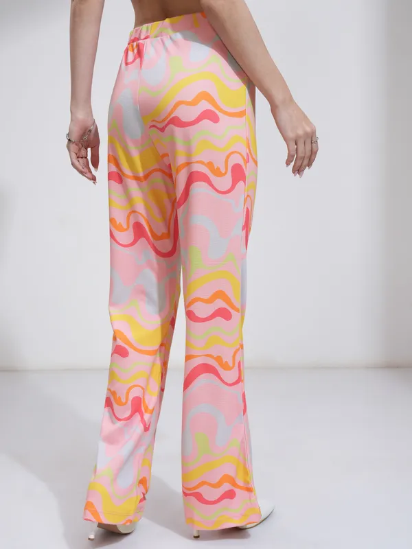 Printed Regular Fit Trousers
