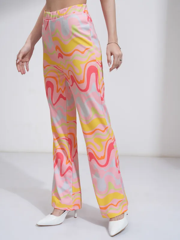 Printed Regular Fit Trousers
