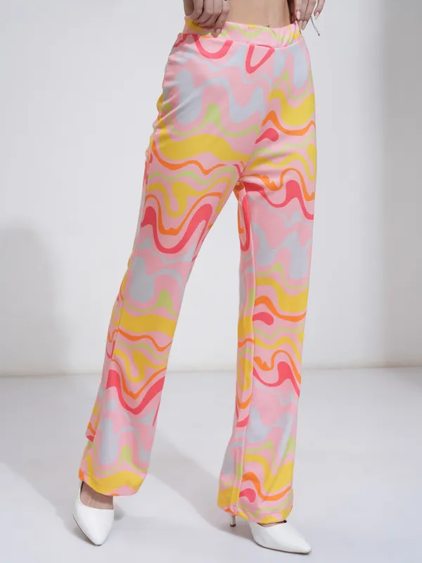 Printed Regular Fit Trousers